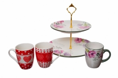 033 stalak za kolače,kuhinjske šolje